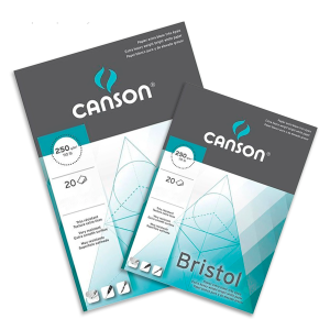 BLOC CANSON BRISTOL 250 GR 20 HJS