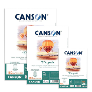 Bloc para dibujo – Canson C á grain empastado – 180 g