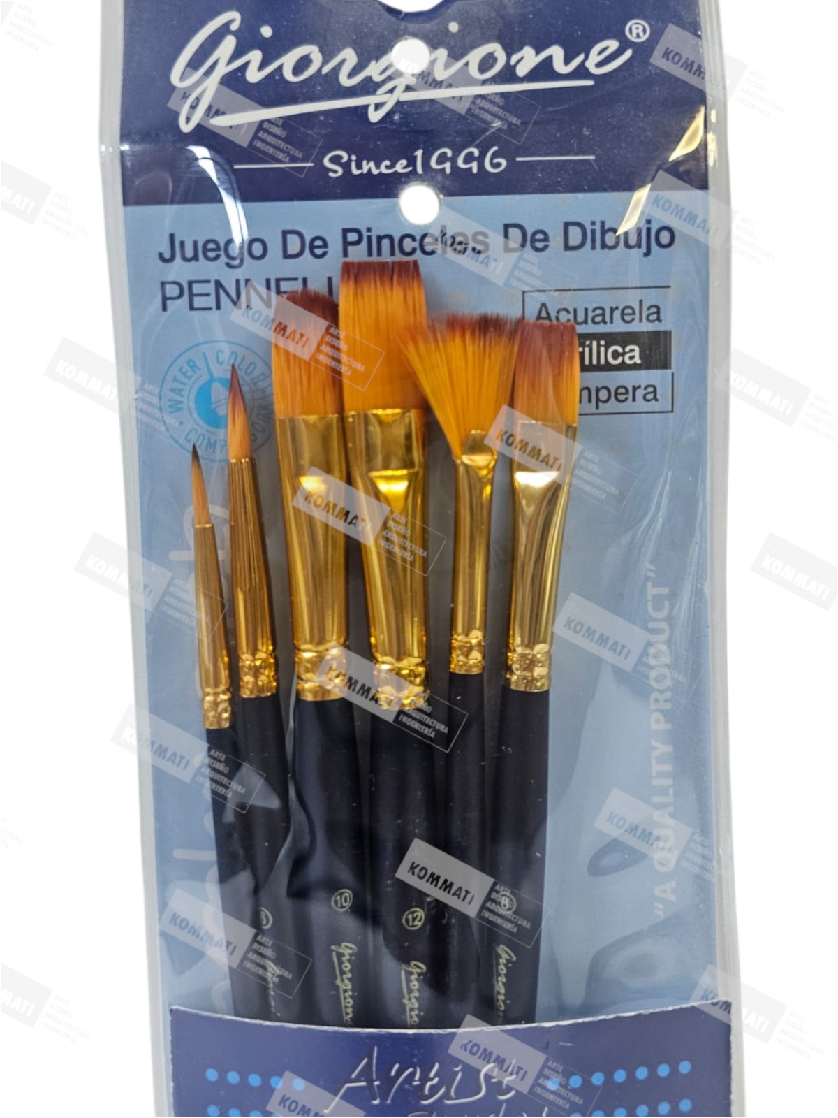 PINCELES X6 MIXTO ARTIST BRUSH - GIORGIONE - Imagen 2