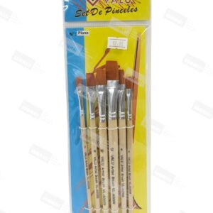 PINCELES X6 PLANO AMARILLO - VALU