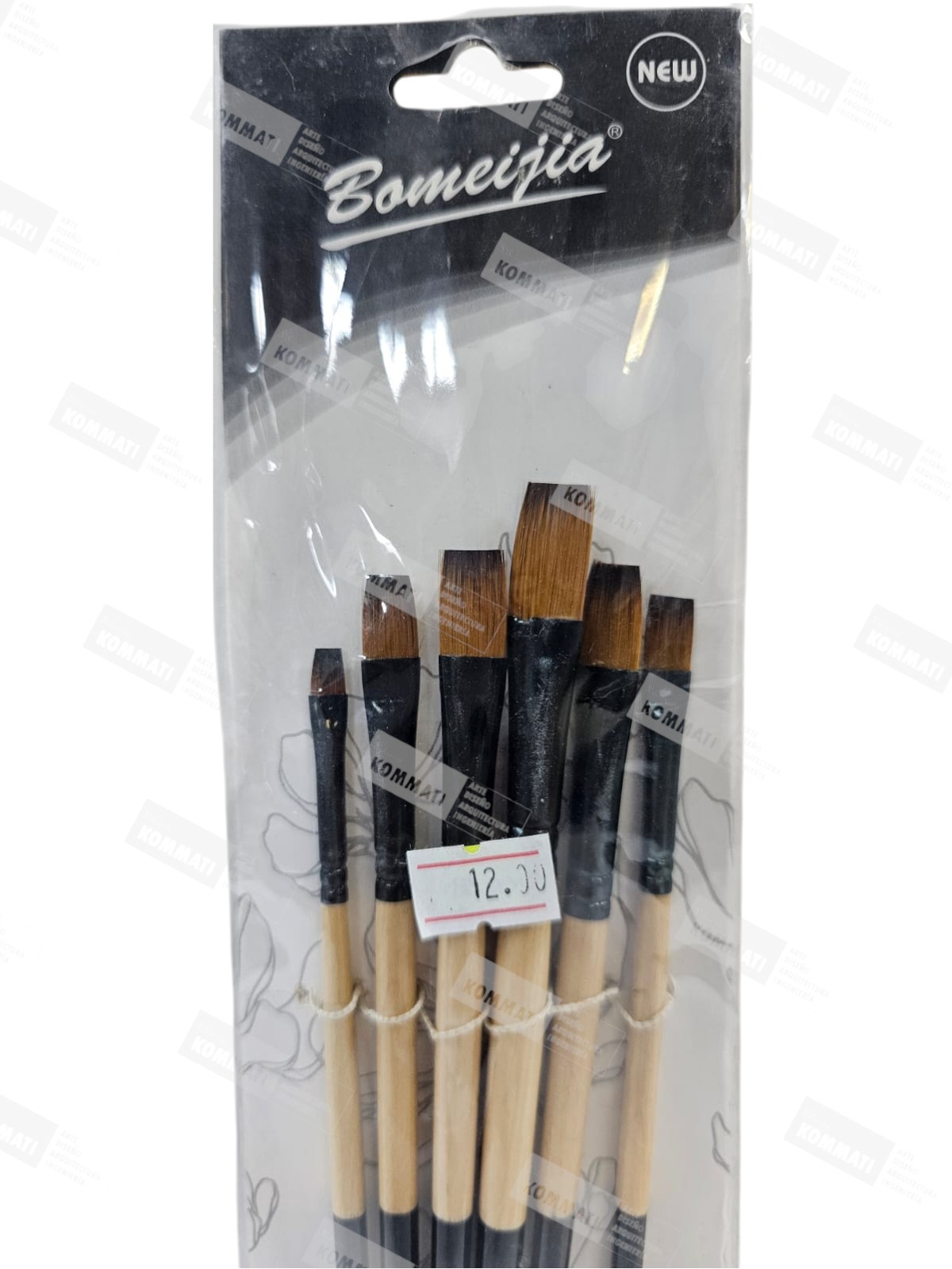 PINCELES X6 PLANO - BOMEIJIA - Imagen 2