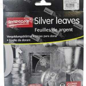 LÁMINAS DE PAN DE PLATA 14 X 14CM 25H - WORISON